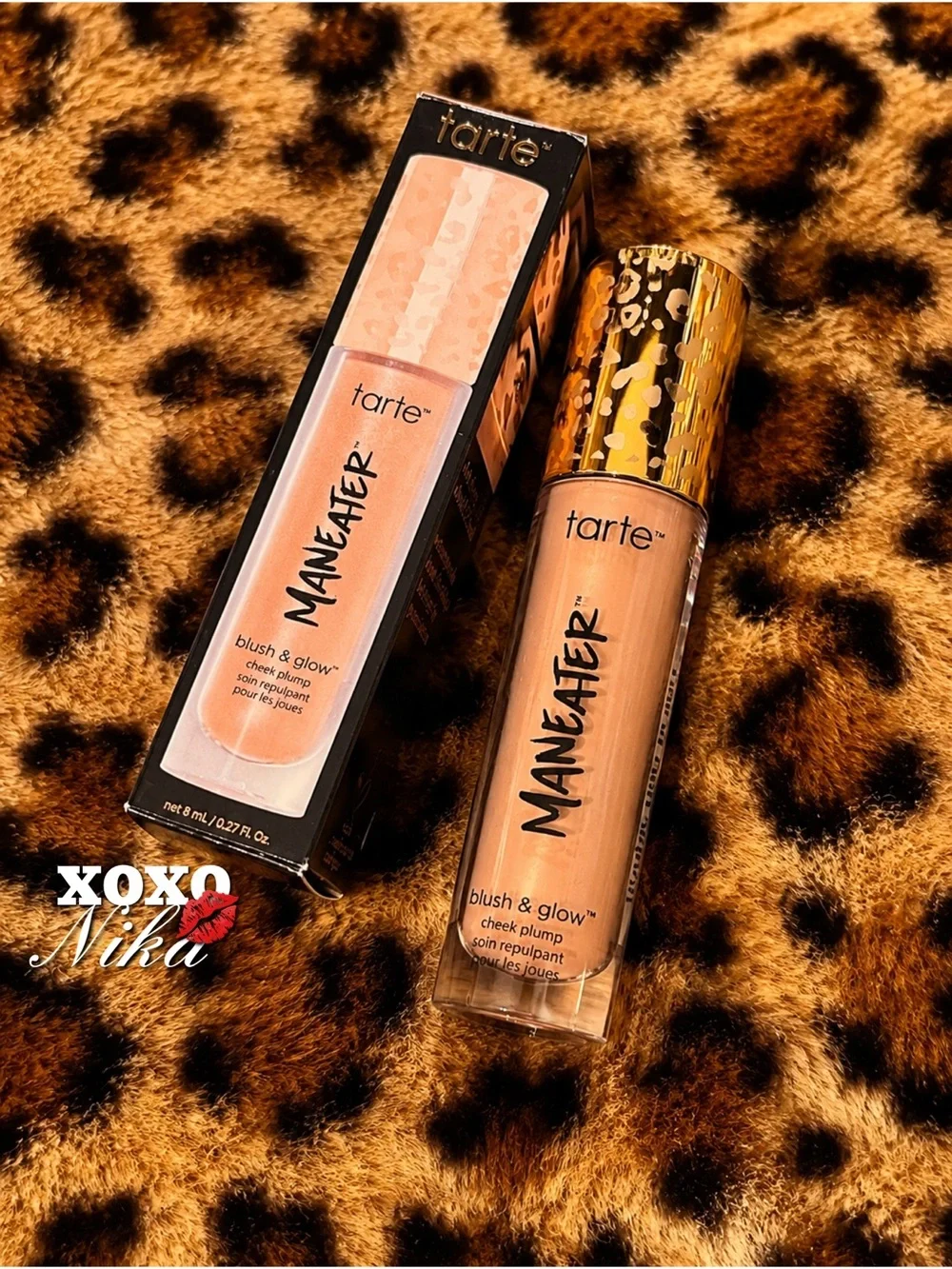Tarte Maneater Blush & Glow Cheek Plump – Buffed Peach 🍑